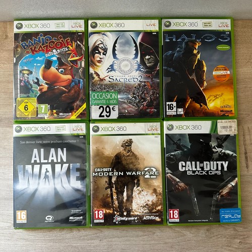 Lot jeux xbox 360 halo - 6,