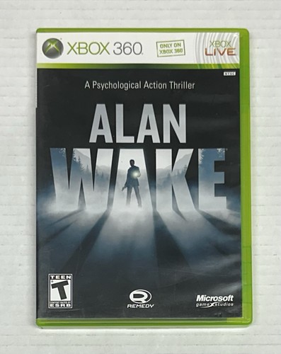Alan wake microsoft xbox 360 - xbox,