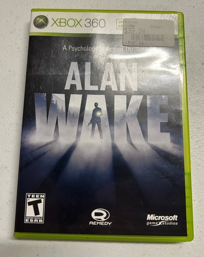 Alan wake xbox 360 esclusivo - wake,