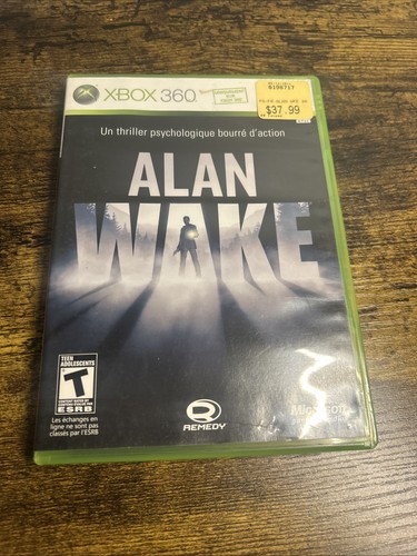 Alan wake xbox - xbox, complete